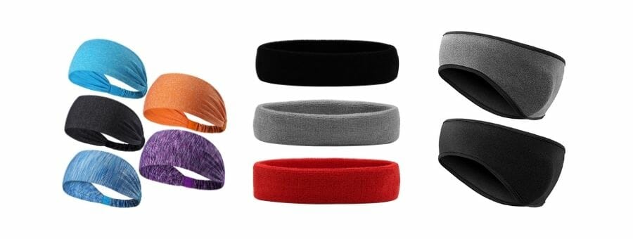 Flintronic 6 Stück Stirnbänder für Damen，Sport Stirnband Damen